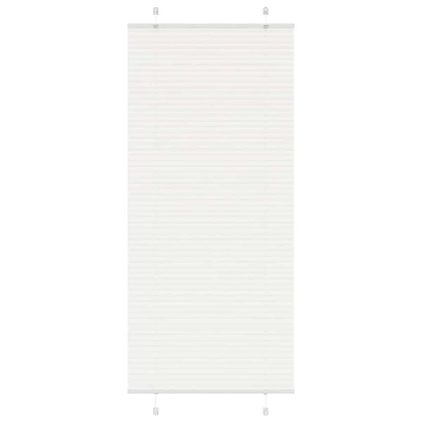 vidaXL Pliss&eacute; rolgordijn 100x200 cm stofbreedte 99,4cm polyester wit