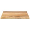 vidaXL Tafelblad vierkant 90x90x3,8 cm massief mangohout