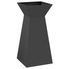 vidaXL Pilaar Plantenbak Zwart 35 x 35 x 73 cm