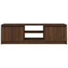 vidaXL Tv-meubel 120x30x35,5 cm bewerkt hout bruin eikenkleur