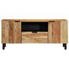 vidaXL TV Eenheden Massief Acaciahout 105 x 33,5 x 46 cm Bewerkt hout