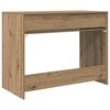 vidaXL Bureau met lade Artisan Eiken 100 x 50 x 78 cm Bewerkt hout
