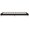 vidaXL Bedframe bewerkt hout zwart 90x190 cm