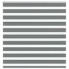 vidaXL Zebra rolgordijn 150x150 cm stofbreedte 145,9 cm donkergrijs