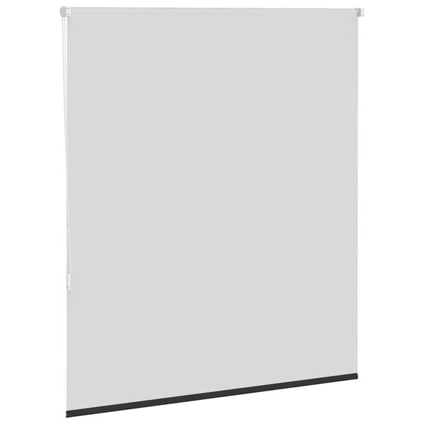 vidaXL Rolgordijn verduisterend 125x150 cm stofbreedte 121,6 cm zwart