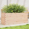 vidaXL Plantenbak 110x40x46 cm massief grenenhout