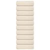 vidaXL Washandjes FROGN 10 st 30x30 cm 360 g/m&sup2; cr&egrave;me