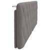 vidaXL Hoofdbordkussen 160 cm stof taupe