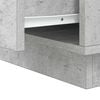 vidaXL Nachtkastje 2 pcs Beton Grijs 39 x 34,5 x 50 cm Bewerkt hout