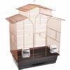 FLAMINGO Vogelkooi Numfor 1 51x30x60 cm koperkleurig