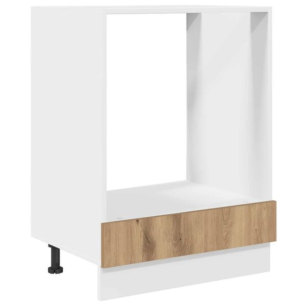vidaXL Hangkast Artisan Eiken 60 x 46 x 81,5 cm Bewerkt hout
