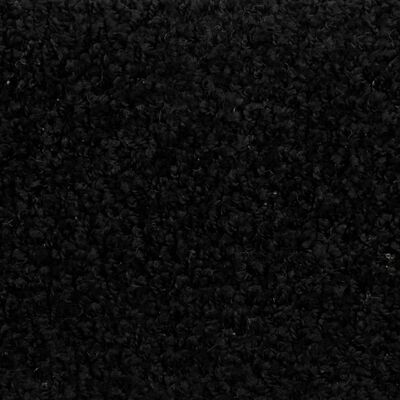 vidaXL Trapmatten 10 st 65x21x4 cm zwart