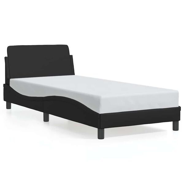 vidaXL Bedframe "Dover" kunstleer zwart 90x200 cm