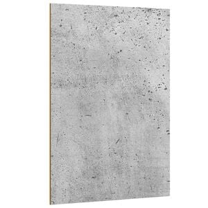 vidaXL Decorpanelen 12 st Betongrijs 15 x 21 x 0,27 cm Bewerkt hout