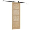 vidaXL Schuifdeur ORKDAL 73,5 x 211 cm Massief grenenhout Naturel