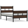 vidaXL Bedframe met hoofdbord en voetbord zonder matras 100x200 cm