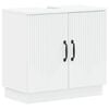vidaXL Badkamer wastafelkast HOORN Wit 59,5 x 31,5 x 56 cm