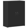 vidaXL Archiefkast 60x32x77,5 cm bewerkt hout zwart