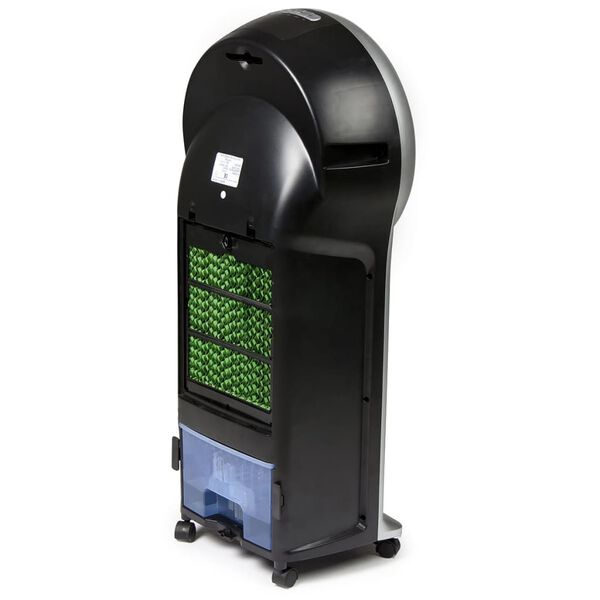 DOMO Luchtkoeler 110 W 89,5 cm zwart en zilver DO152A