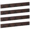 vidaXL Hanger Bruin 60 x 7 x 8 cm Massief Gerecycled Hout