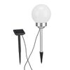 HI Tuinlicht LED bal roterend 15 cm