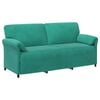 vidaXL 3-Zits Bank Turquoise 198 x 83 x 95 cm Fluweel