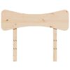 vidaXL Hoofdbord 100 cm massief grenenhout