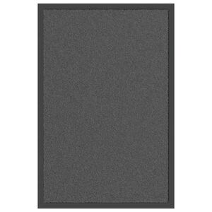 vidaXL Deurmat 40x60 cm antracietkleurig