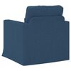 vidaXL Bank Blauw 78 x 78 x 80 cm Stof