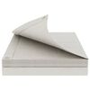 vidaXL Zeil met Oogjes Wit 6 x 10 m 90 gsm PE