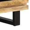 vidaXL Salontafel 80x55x40 cm massief ruw mangohout