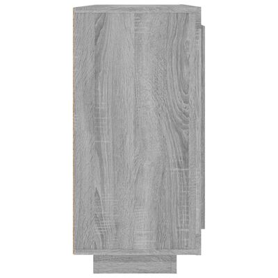 vidaXL Dressoir 92x35x75 cm bewerkt hout grijs sonoma eikenkleurig