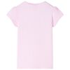 Kindershirt 116 lichtroze