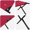 vidaXL Opvouwbaar Camping Bed 2 pcs Rood 210 x 80 x 46 cm Oxford stof