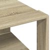 vidaXL Salontafel 51,5x51,5x30 cm bewerkt hout sonoma eikenkleurig