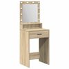 vidaXL Plafondtafel Sonoma Eiken 50 x 41 x 135 cm Bewerkt hout