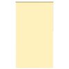 vidaXL Rolgordijn verduisterend 135x210 cm stofbreedte 131,6 cm geel