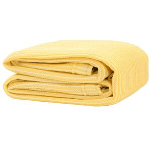 vidaXL Tenttapijt 250x250 cm HDPE beige