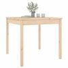 vidaXL Tuintafel 82,5x82,5x76 cm massief grenenhout