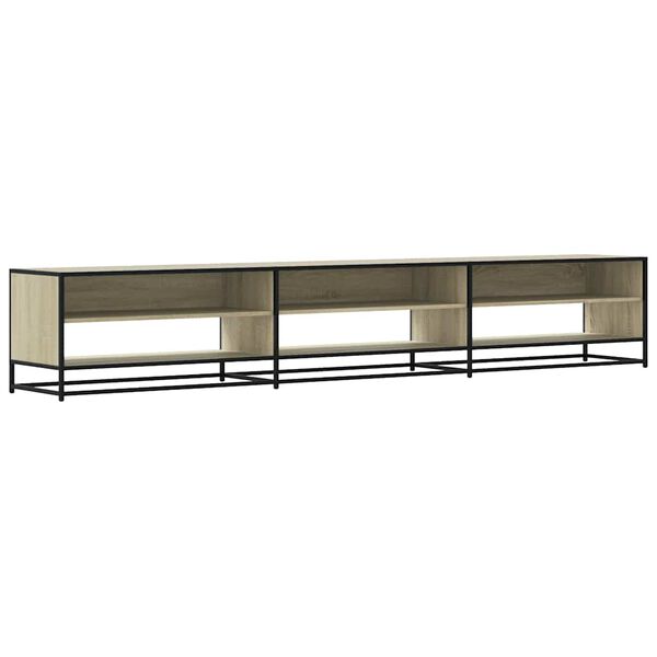 vidaXL Tv-meubel 270x40x46 cm bewerkt hout sonoma eikenkleurig