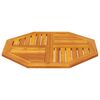 vidaXL Tafelblad achthoekig 70x70x2 cm massief acaciahout