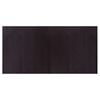 vidaXL Vloerkleed rechthoekig 100x200 cm bamboe donkerbruin