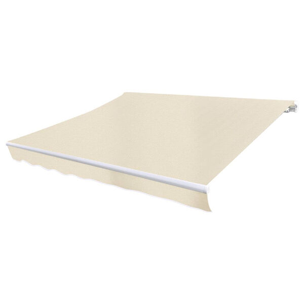 vidaXL Luifeldoek 6x3 m canvas crème