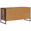 vidaXL TV-kast met lade Oud Hout 100 x 36 x 49,5 cm Bewerkt hout