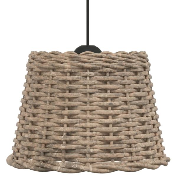 vidaXL Plafondlampenkap &Oslash;30x20 cm wicker bruin