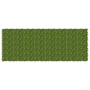 vidaXL Balkonscherm met bladeren Groen en Geel 400 x 150 cm