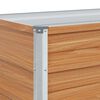 vidaXL Verhoogde plantenbak Licht Bruin 320 x 40 x 77 cm
