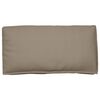 vidaXL Kussen Taupe 150 x 40 x 8 cm Oxford Stof