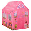 vidaXL Kinderspeeltent 69x94x104 cm roze