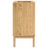 vidaXL Badkamer wastafelkast met plank FLORO Wasbruin 60 x 40 x 80 cm